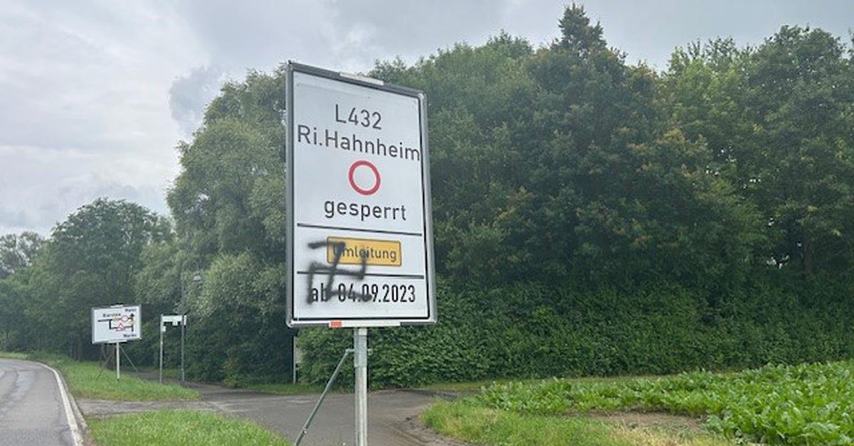 Hakenkreuzschmierereien in Undenheim und Friesenheim