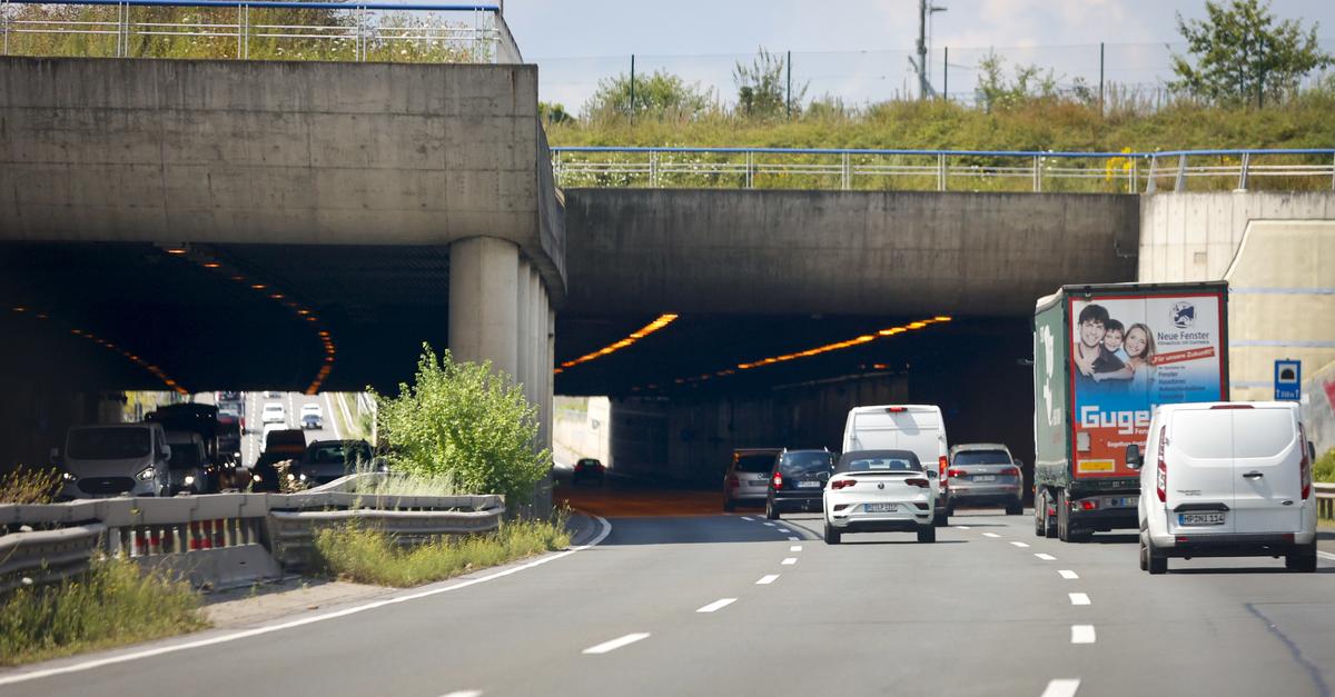 Mainz: Unfall auf A60 – Hechtsheimer Tunnel zeitweise gesperrt