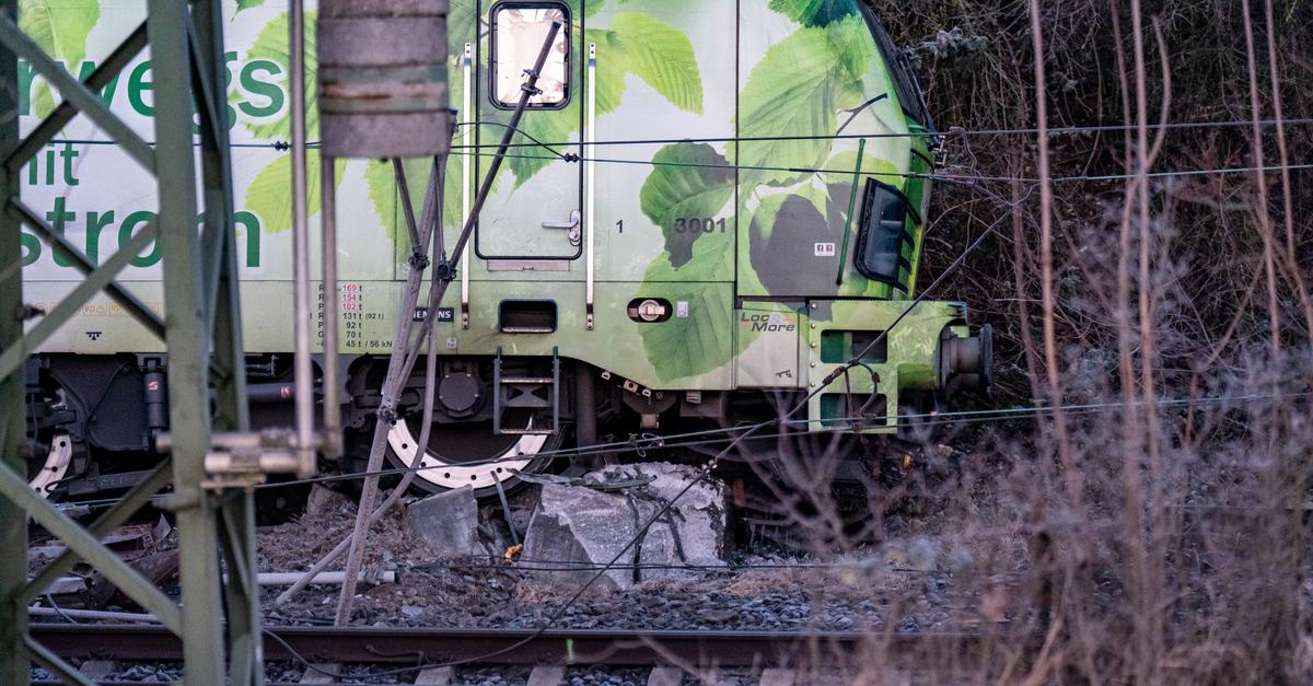 Güterzug entgleist: Zugausfälle zwischen Frankfurt und Mainz