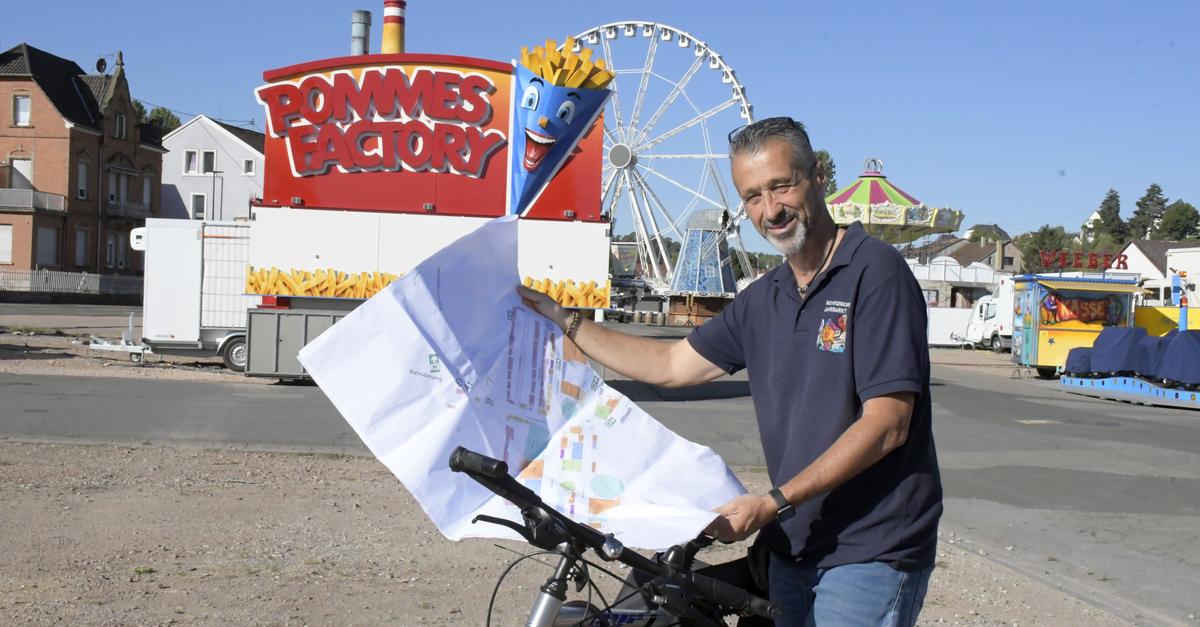 Fairground setup in Bad Kreuznach reveals surprising changes