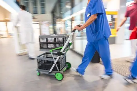 Wiesbaden: Umzug der HSK in den Klinikneubau Tag 1 -   - 
