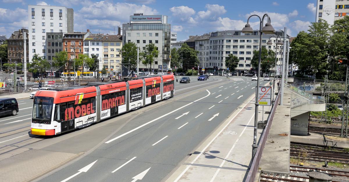 Bauarbeiten auf Mainzer Alicenbrücke: Nur noch zwei Spuren befahrbar