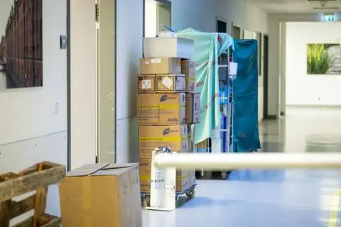 Wiesbaden: Umzug der HSK in den Klinikneubau Tag 1 -   - 