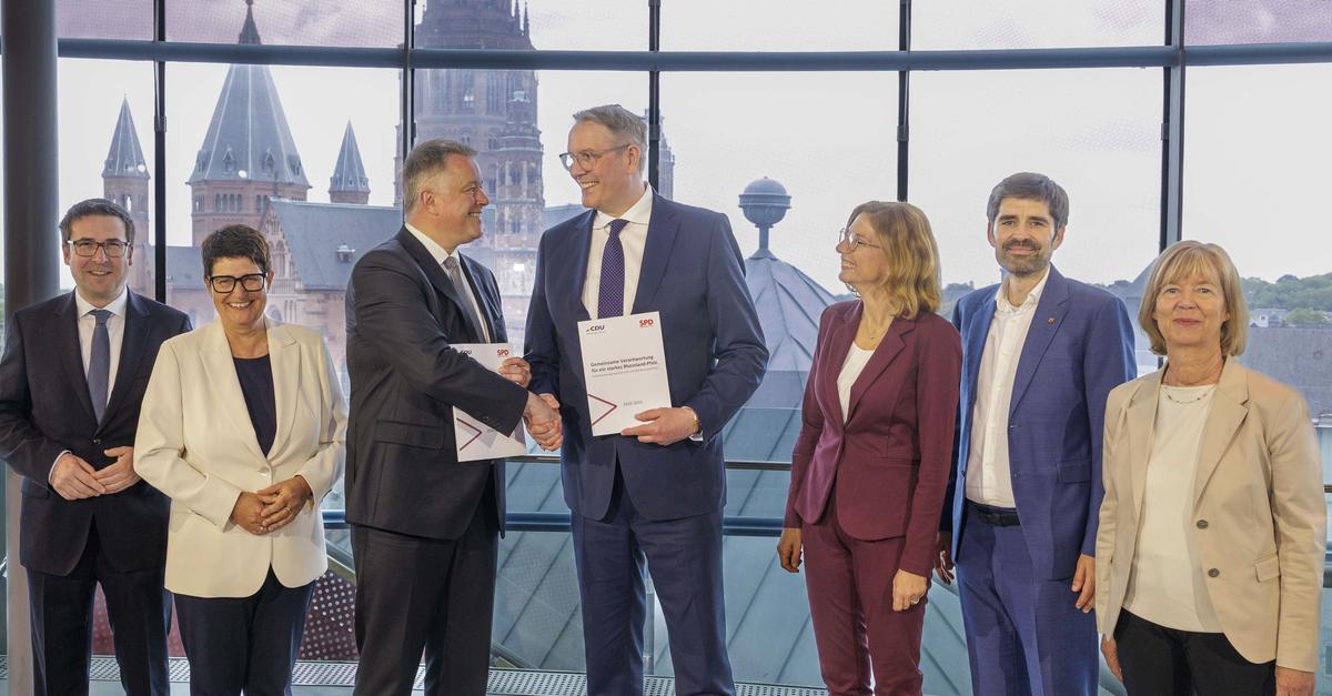 CDU und SPD besiegeln Koalitionsvertrag für Rheinland-Pfalz