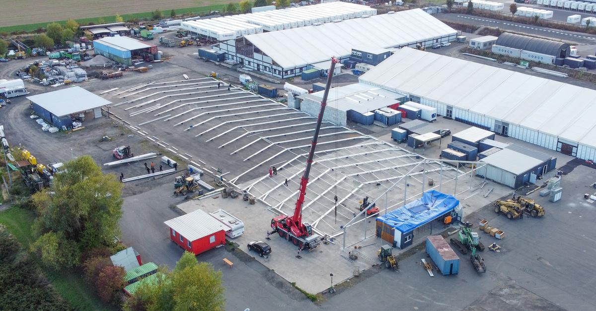 Neues Festzelt steht: Kann 20. Mainzer Oktoberfest doch noch stattfinden?