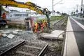 Etwa die Hälfte der vorgesehenen Zeit für die Generalsanierung der Riedbahn ist verstrichen.