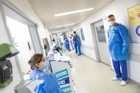 Wiesbaden: Umzug der HSK in den Klinikneubau Tag 1 -   - 