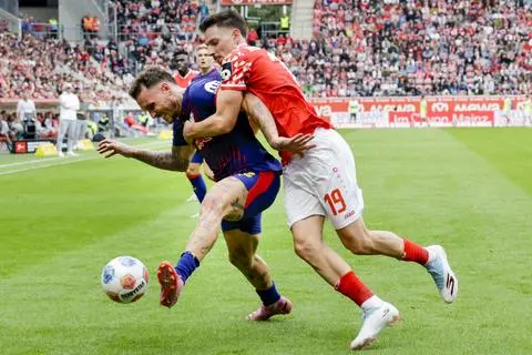 Spielstark - und immer besser in Defensiv-Zweikämpfen: Anthony Caci hat sich bei Mainz 05 enorm weiterentwickelt.