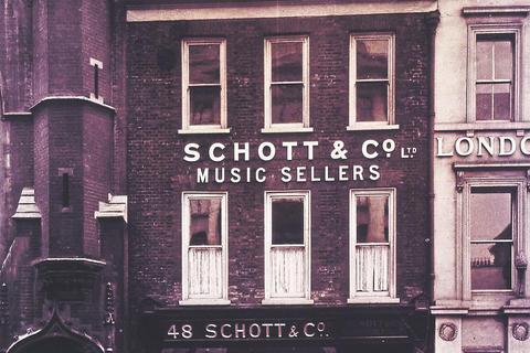 Schon 1838 eröffnete Schott Music eine Präsenz in London. 