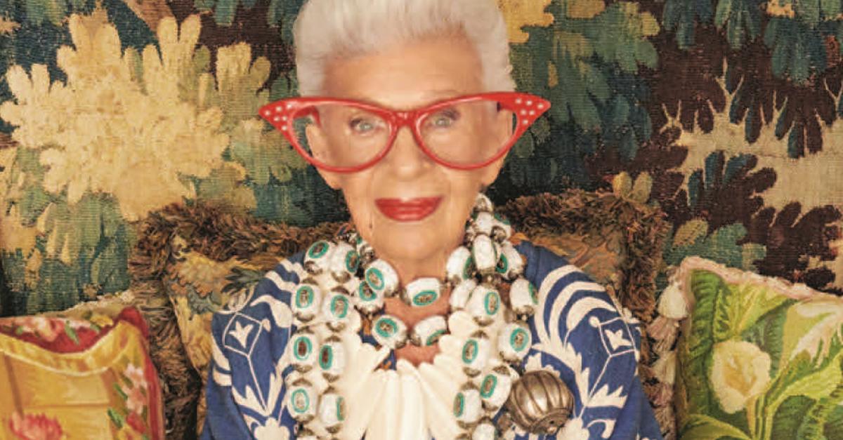 Fashion icon and Barbie grandma - | Iris Apfel looks back on her life