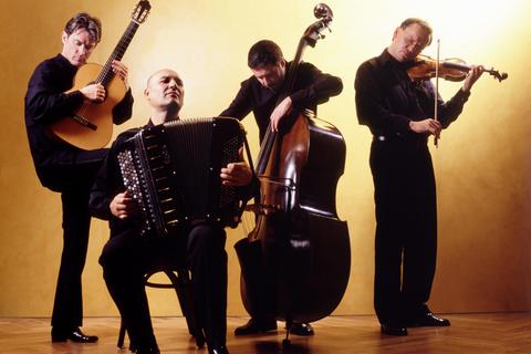 Tänzerischer Schwung: Das Kibardin-Quartett präsentiert flotte Tango-Rhythmen beim Mainzer Musiksommer. Foto: Agentur Mainz Klassik
