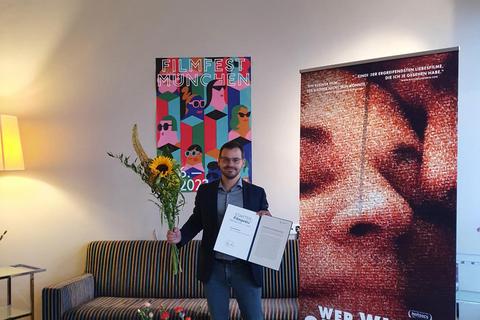 Im Juni gab‘s für Erec Brehmer den „Starter-Filmpreis“ der Stadt München Foto: Erec Brehmer
