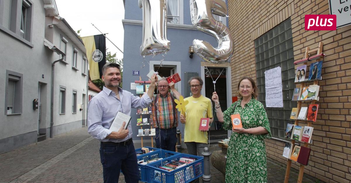 Buchantiquariat des Altstadtvereins Alzey feiert Geburtstag