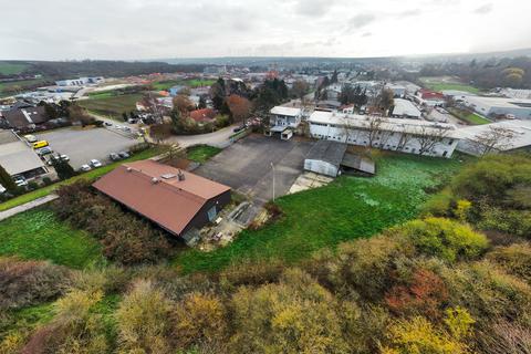 Das frühere THW-Gelände im Alzeyer Norden. Kostenfrei will der Bund das Grundstück dem Landkreis zur Verfügung stellen – damit er hier 100 bis 120 Flüchtlinge unterbringen kann.