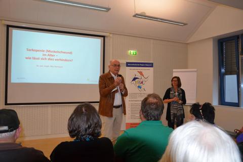 Über Sarkopenie referierten Günter Gerhardt und Rita Hermann. Foto: Thomas Ehlke  Foto: Thomas Ehlke