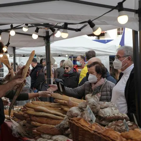 Martinimarkt mit französischem Genussmarkt Foto: pakalski-press/Axel Schmitz