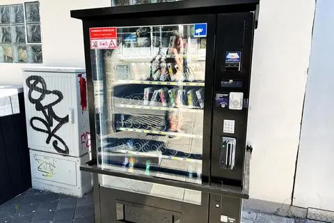 innocigs 500 e-shisha Automat für E-Zigaretten in Bad Kreuznach wieder abgebaut