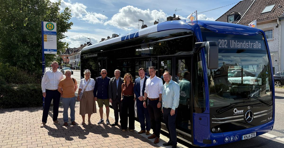 В Бад-Кройцнахе запущена новая автобусная линия 202, соединяющая жилые районы с торговым центром