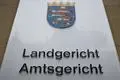 Im Landgericht wurde ein Urteil gegen einen Bundespolizisten verkündet.