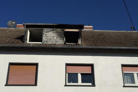 Ausgebrannt: die Wohnung in Eich. Foto: Pascal Widder