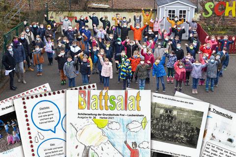 Die kleinen Zeitungsmacher haben allen Grund zum Jubeln. Foto: Heidi Sturm