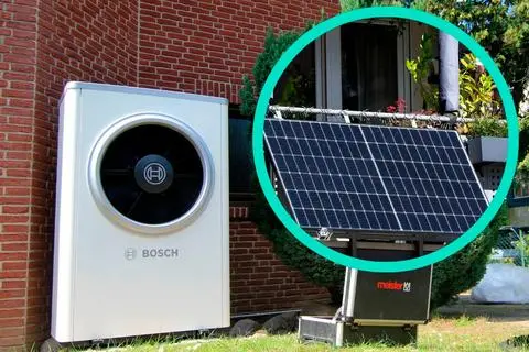Ob Wärmepumpe oder Solaranlage: Die Energieagentur berät kostenlos. Symbolfoto: dpa 