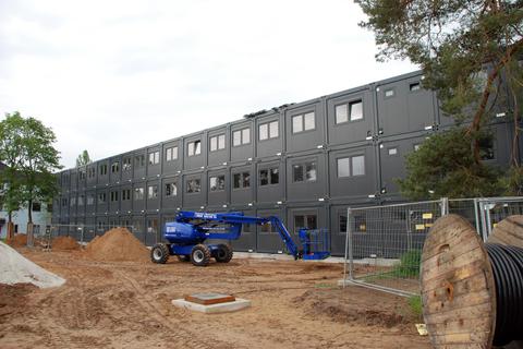 Auch das neue Schulgelände der Carlo-Mierendorff-Schule wird die baulichen Voraussetzungen für die Ganztagsbetreuung erfüllen. Foto: Gudrun Hausl