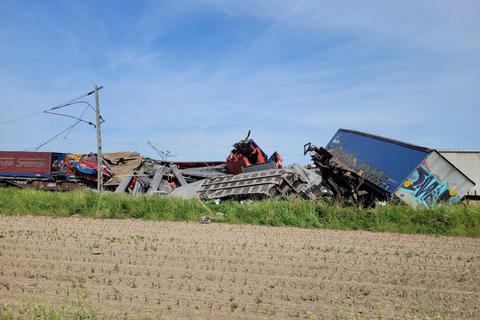 In Münster ist es zu einem Unfall zwischen zwei Güterzügen gekommen. 5visionmedia