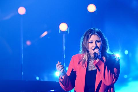 Die 21-jährige Sängerin Katarina Mihaljevic belegt den dritten Platz bei der Castingshow „The Voice of Germany“.  