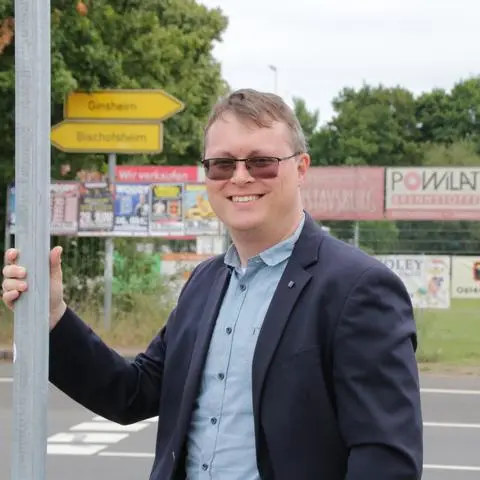 Simon Kanz amtiert als Vorsitzender und Fraktionsvorsitzender der Bischofsheimer CDU. Bei der im März 2026 anstehenden Kommunalwahl wird er erneut kandidieren. Foto: Ralph Keim