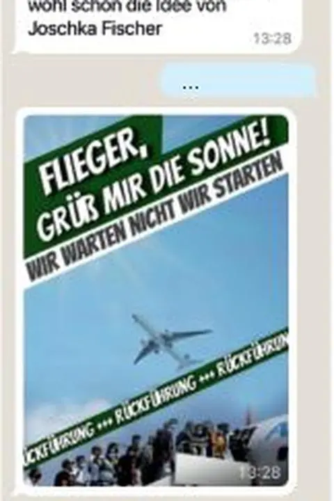 Aus einem lokalen Chat zur Vorbereitung der Bauern-Proteste Anfang Januar. 	