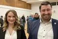 Treffen in der Stichwahl aufeinander: Alicia Bokler und Matthias Rubröder. 