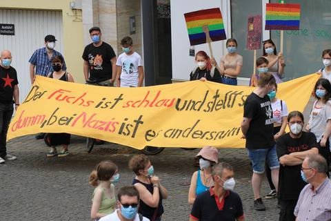 Wenn die Rechten in Bingen marschieren, stellte sich ihnen auch in der Vergangenheit schon ein breiter Protest entgegen. Auch das „Bunte Bingen” zählt oft zu den Gegendemonstranten. 