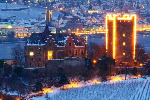 So schön und stimmungsvoll kann Bingen im Winter sein. Aber ein touristisches Ziel ist die Stadt am Rhein in der kalten Jahreszeit sicherlich nicht. Foto: Tourismus GmbH