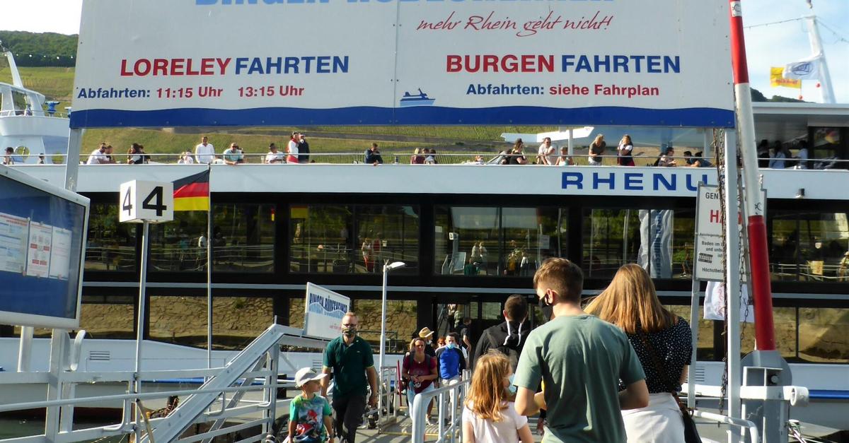 Rhein-Tourismus läuft wieder: Bingen-Rüdesheimer zufrieden