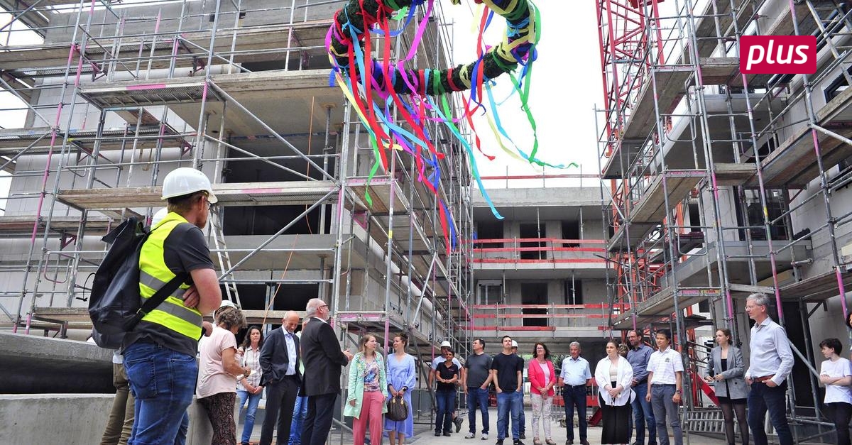 Richtfest an der Wohnanlage Binger Straße in Ingelheim