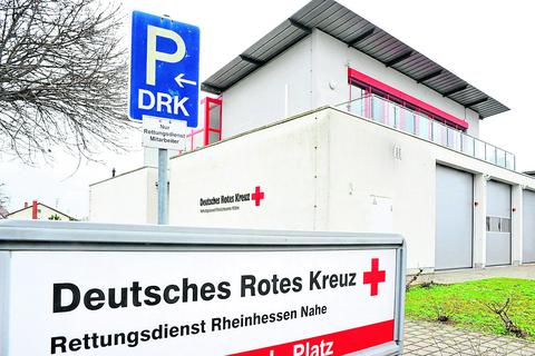 Die Ingelheimer DRK-Rettungswache in der Max-Planck-Straße ist nach wie vor rund um die Uhr dienstbereit. Foto: Thomas Schmidt