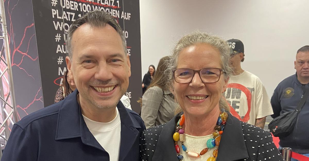 Erstes Treffen mit Sebastian Fitzek auf Frankfurter Buchmesse