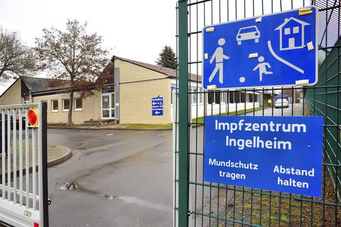 Bis zu tausend Menschen können demnächst im Ingelheimer Impfzentrum geimpft werden. Foto: Thomas Schmidt