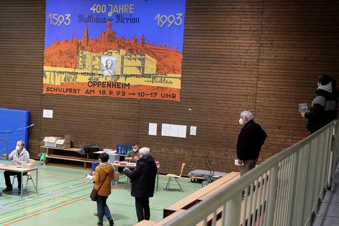 Die Wahlbeteiligung der Oppenheimer Stadtbürgermeisterwahl lag bei 46,7. Foto: hbz/Jörg Henkel