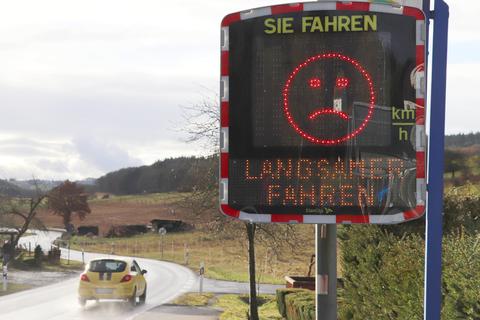 Kurios: Dieb klaut Geschwindigkeitsmessgerät in Oppenheim
