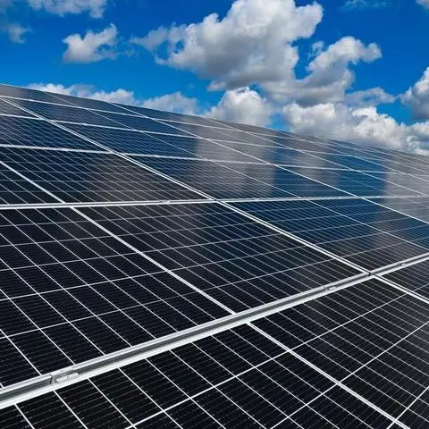 Der entstehende Solarpark Rosenkippel soll im September seinen Betrieb aufnehmen.