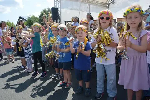 Eine Neuauflage des Seefestes steht in diesem Jahr an: Im vergangenem Jahr haben unter anderem die Mädchen und Jungen der Kita „Mariekäfer“ in Niederweidbach die Besucher mit ihren Vorführungen erfreut. (Archiv)