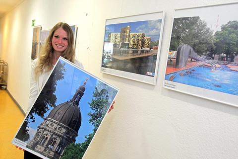 Annika Dimpel, Koordinatorin des Fotoworkshops, freut sich auf den Start der Ausstellung „Blickwinkel Neustadt“. Foto: hbz/Jörg Henkel
