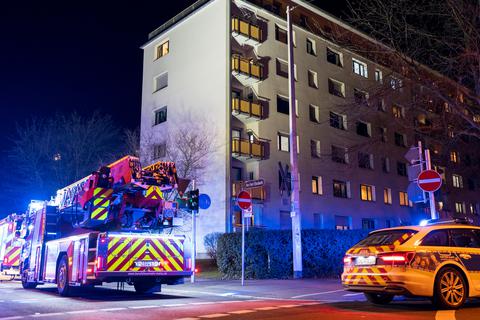 In der Mainzer Oberstadt hat es am Montagabend in einem Mehrfamilienhaus gebrannt.