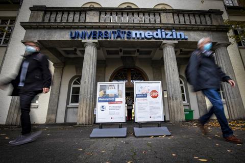 An der Mainzer Unimedizin werden bald die Präsenzklausuren geschrieben. Foto: Lukas Görlach