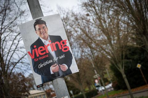 Ein Plakat aus Bretzenheim: Die Mainzer Grünen haben bereits in sechs Stadtteilen plakatiert. 