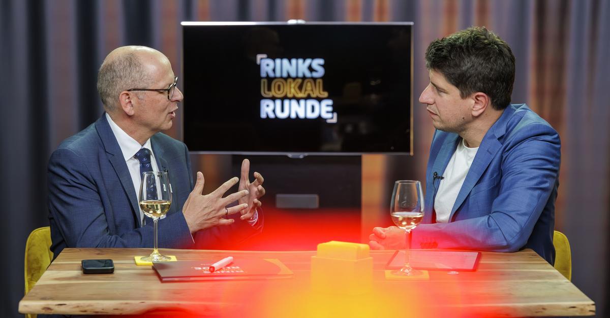 Unimedizin-Chef Ralf Kiesslich betont in Rinks Lokalrunde den ...