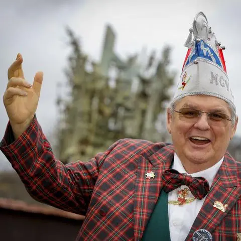 Heinz Meller ist Vereinsvorsitzender und Sitzungspräsident bei den Mombacher Bohnebeitel. 