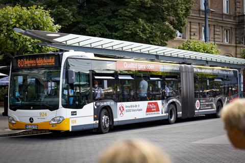 Die Busverbindungen von Mainz in den Landkreis wurden zuletzt etwas verbessert. Das Verkehrskonzept für Rheinhessen indes sieht eine Vielzahl weiterer Schritte vor. Foto: Sascha Kopp